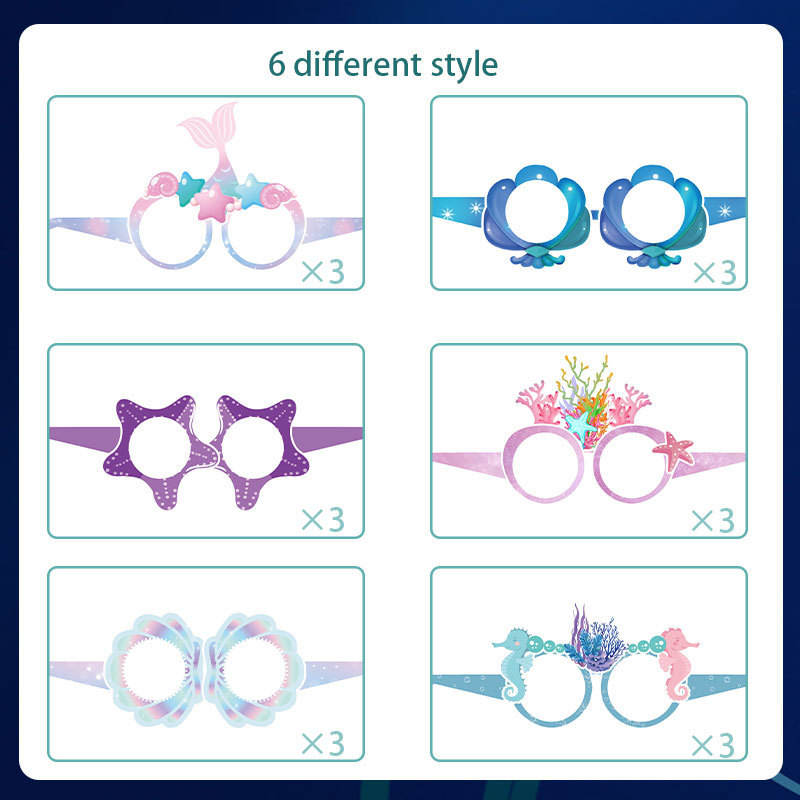 3D Glasses Kids Birthday Party size