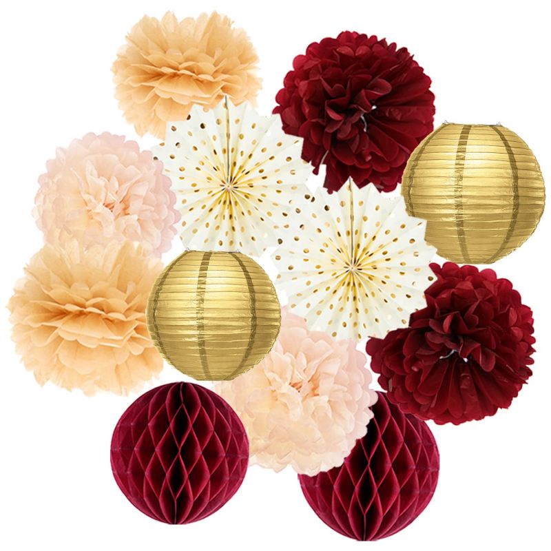 Bridal Shower paper hanging decorations