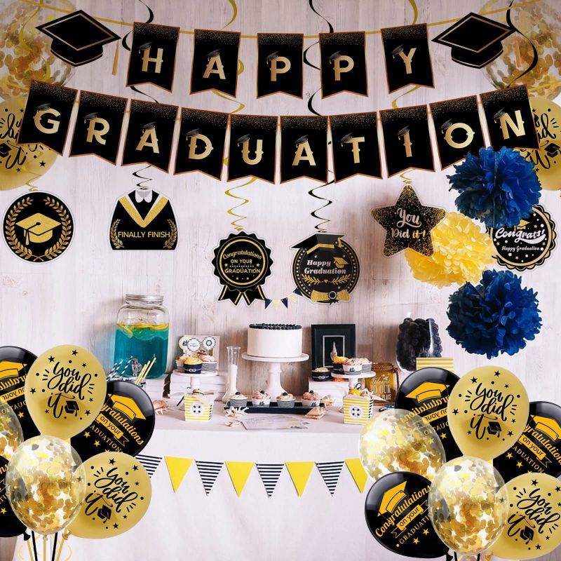 Graduation Decorations fall paper decorations