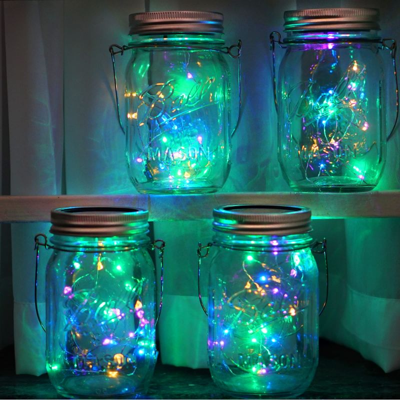 Solar Lights bottles for New year's day