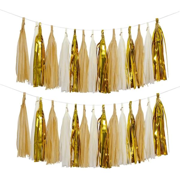 Tissue Paper Tassel Garlands DIY Decorations for We