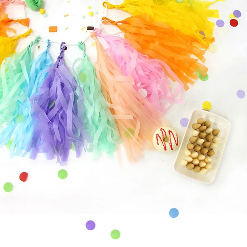 Tissue Paper Tassels