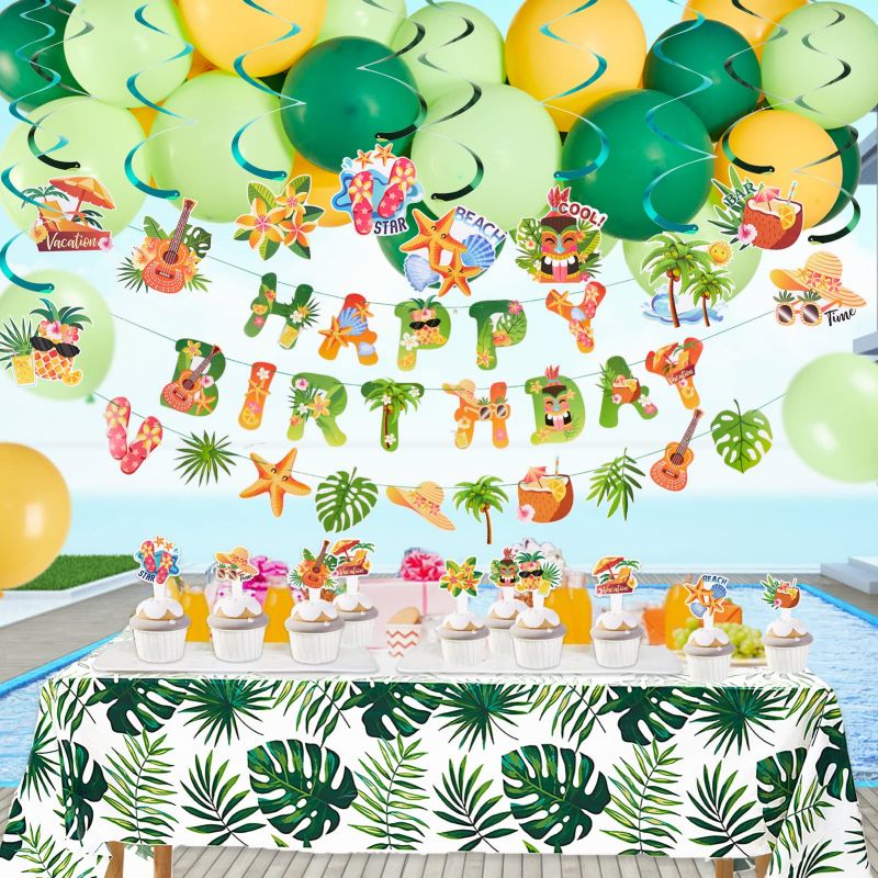 beach summer party decorations