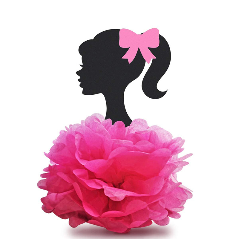 birdal shower pompom flowers