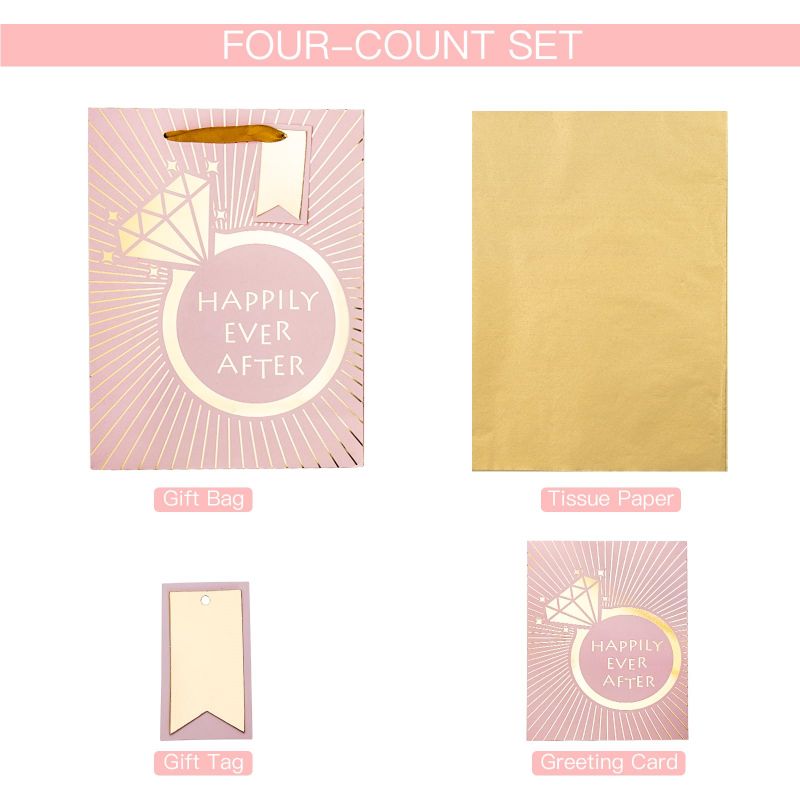 bridal shower party bags size