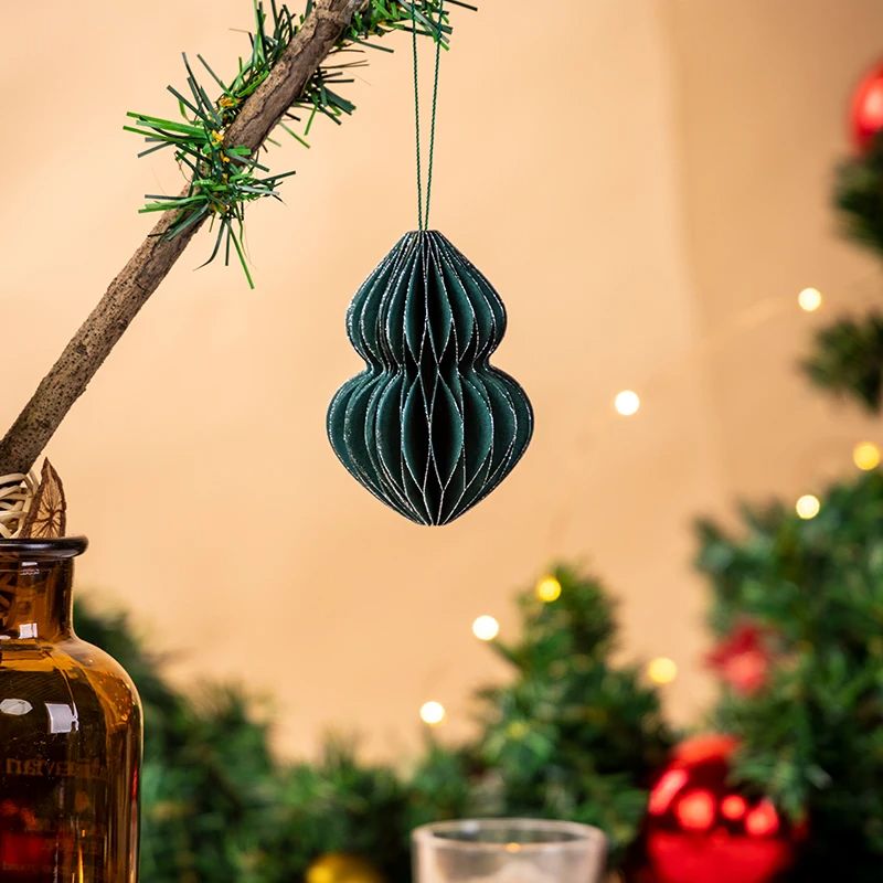 chirstmas Honeycomb Paper balls calabashes