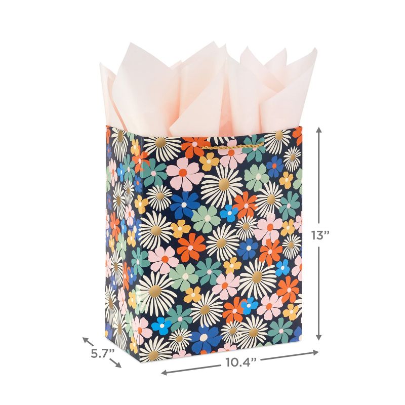 flowers paper bags size