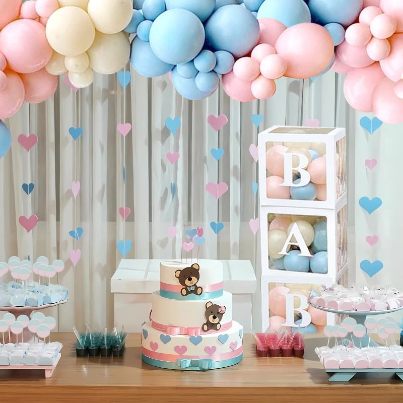 gender reveal tableware