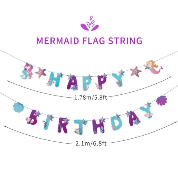 mermaid flag string
