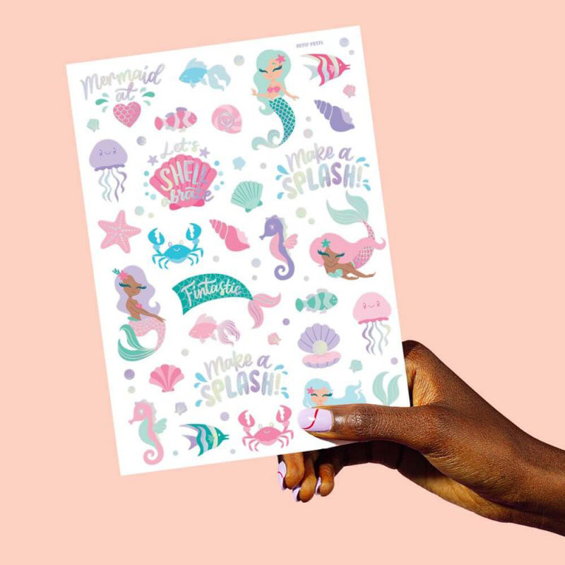 mermaid stickers