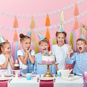 paper tassels birthday party