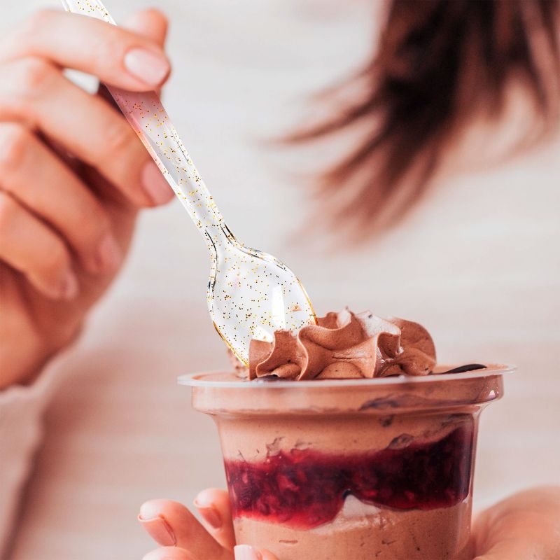 plastic cutlry spoon for ice cream
