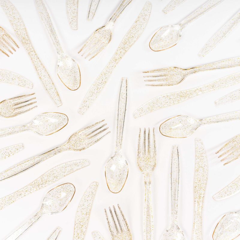 plastic cutlry spoon set bulk