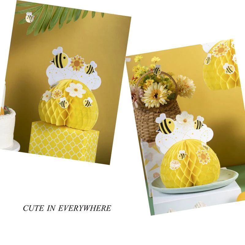 round honeycomb paper honeycomb decorations