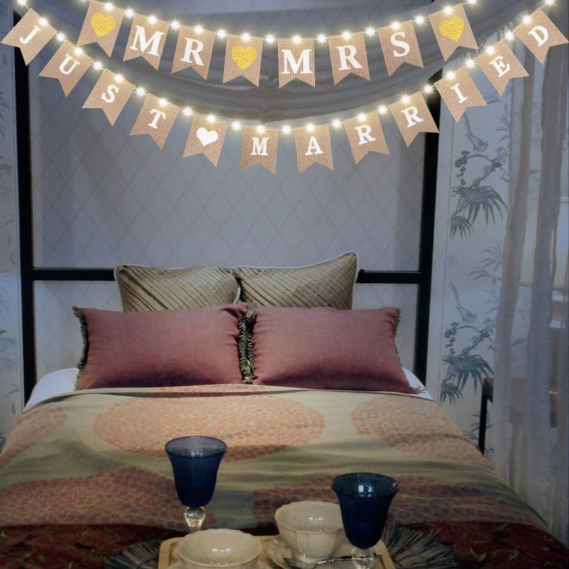 shinne bannners for wedding livingroom decorations