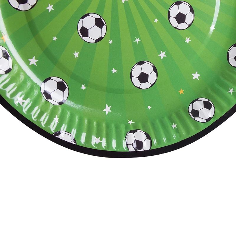 soccer Paper Plates safe