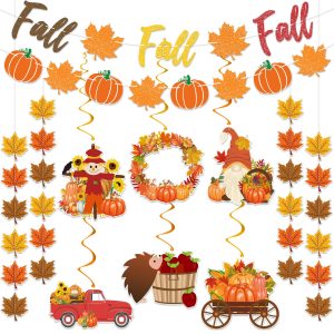 Fall Party Decorations Supplies Fall Home Decor Set for Fall Thanksgiving Party