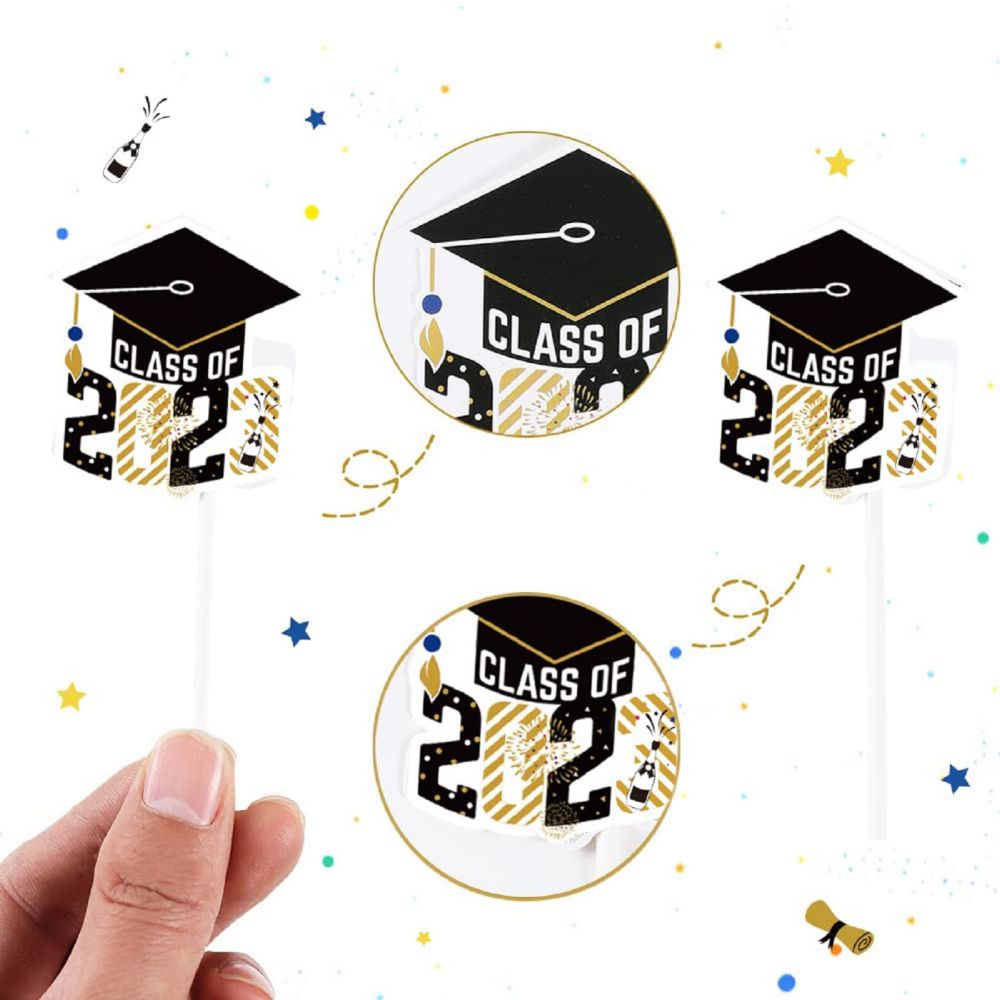 Graduation Cupcake Toppers 2023 Graduation Decotaions