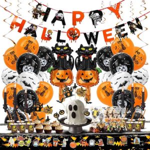 Halloween Party Decorations Supplies for Kids Party Favor Halloween Decor Kit