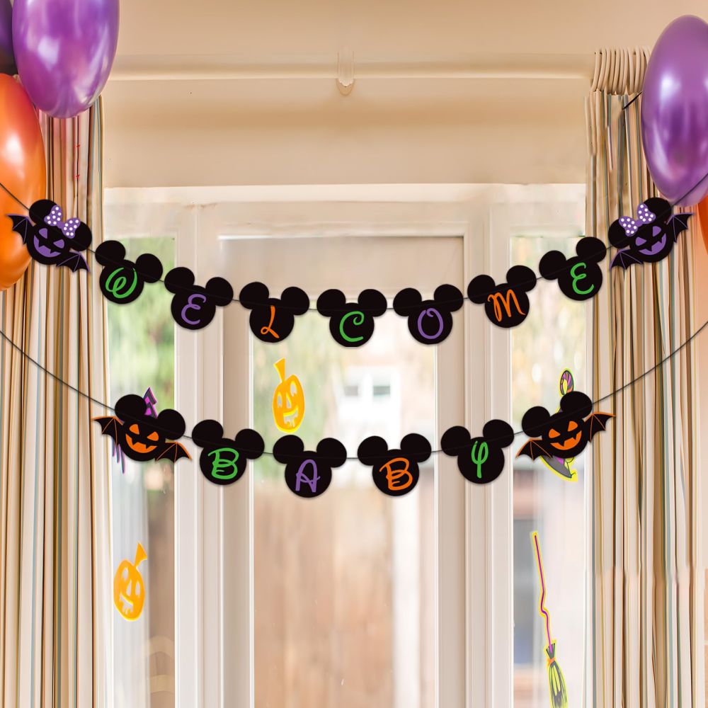 Mouse Themed Party Banner