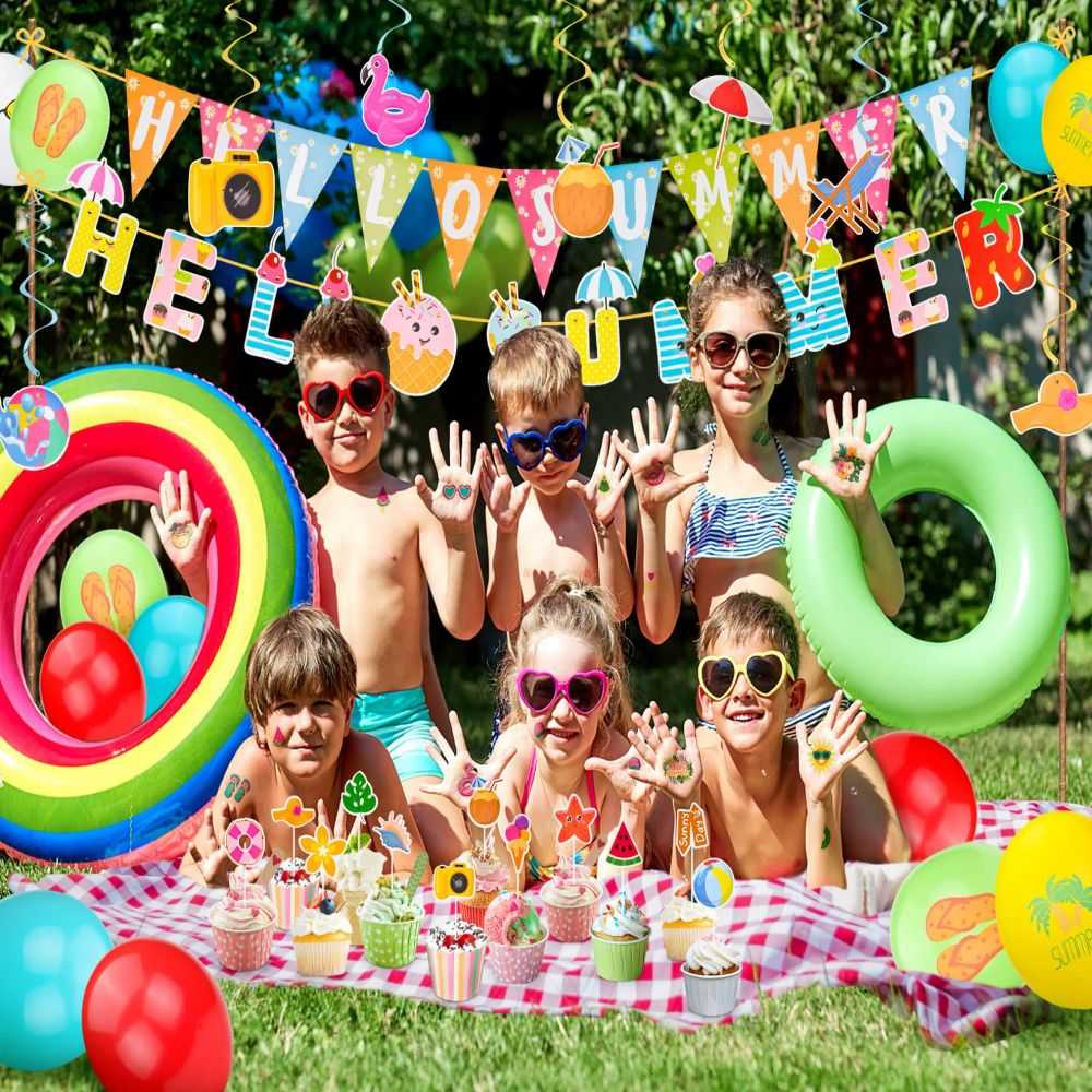 beach Theme summer party decorations outdoor for adult