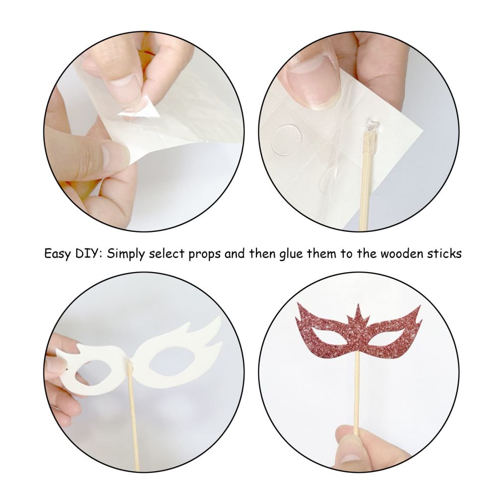 details for Bridal Shower Photo Booth Props