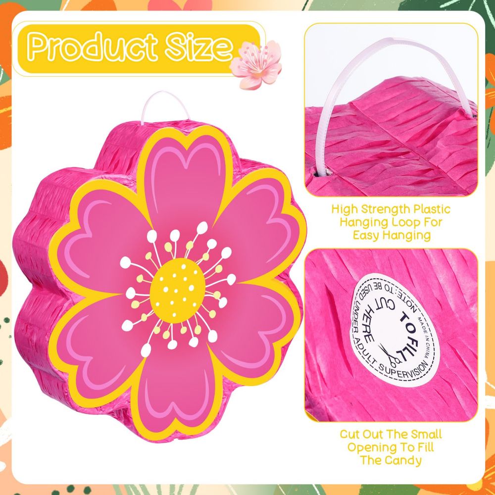size information about Daisy Flower Pinata