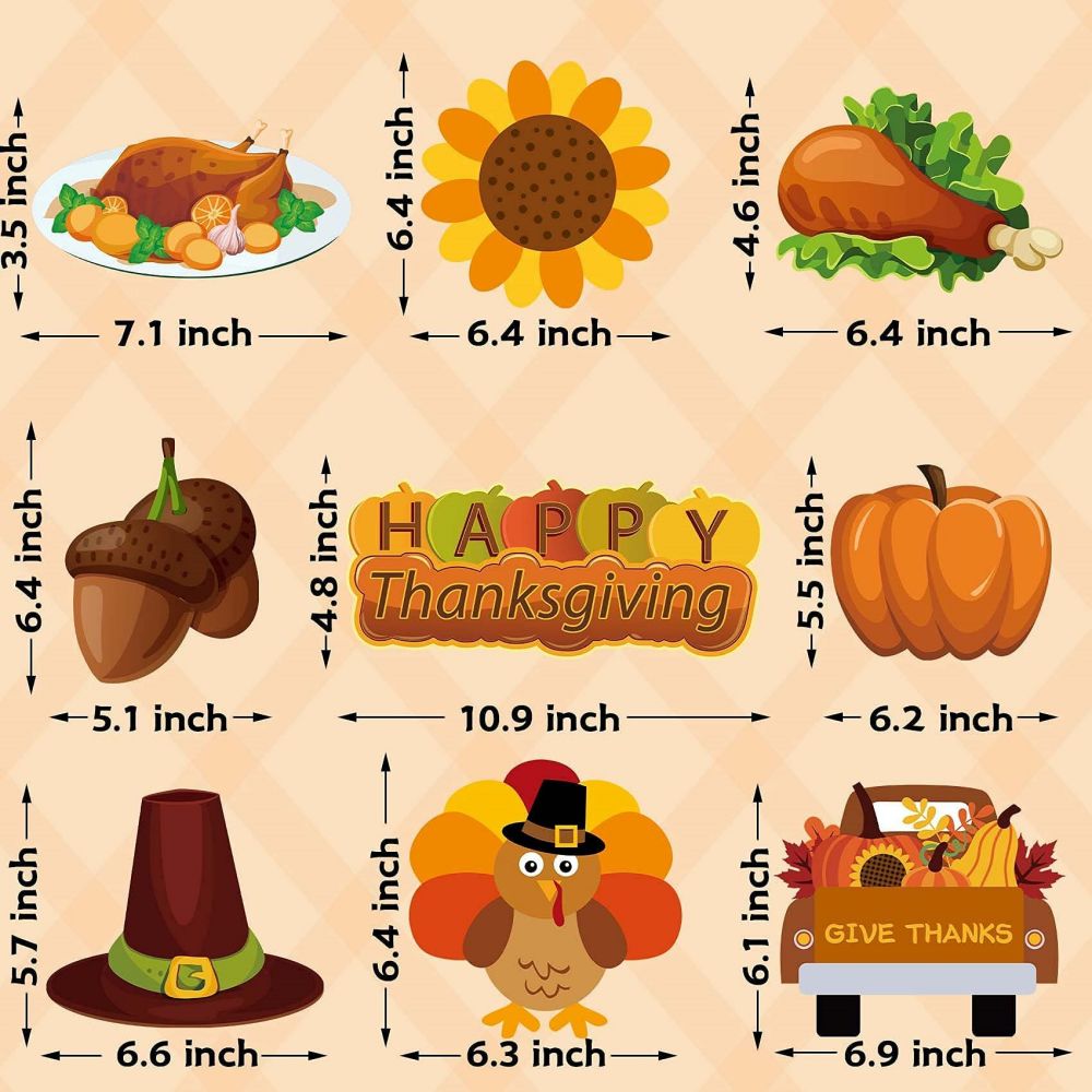 size information about Thanksgiving Hanging Swirls