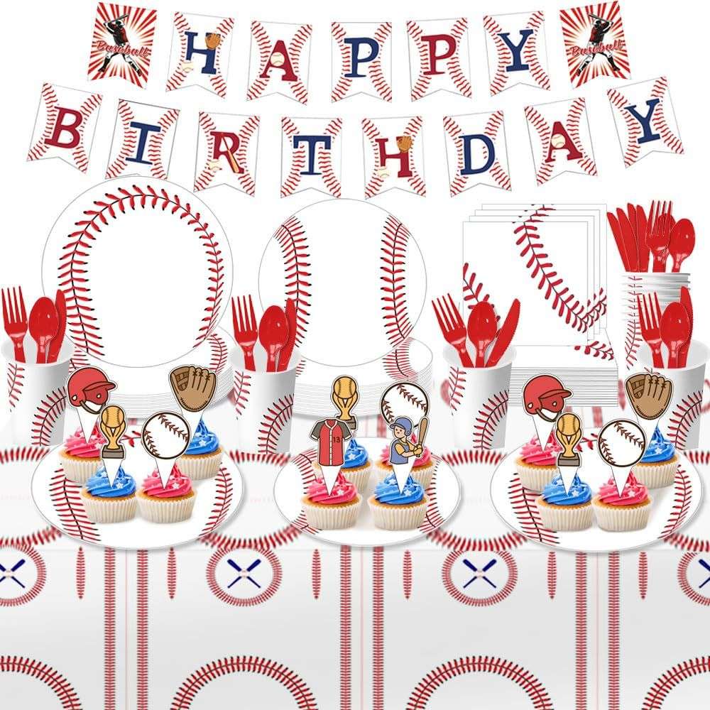 Baseball Themed Birthday Party Decorations