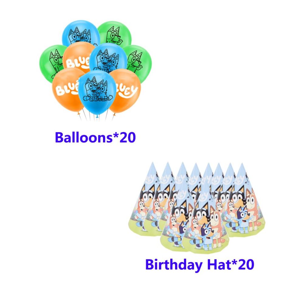 Birthday Balloons Sets, Dog Cartoon Themed Balloons Decoration Sets
