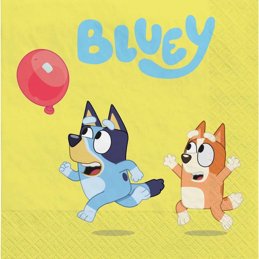 Bluey Birthday Party Supplies Bluey Napkins