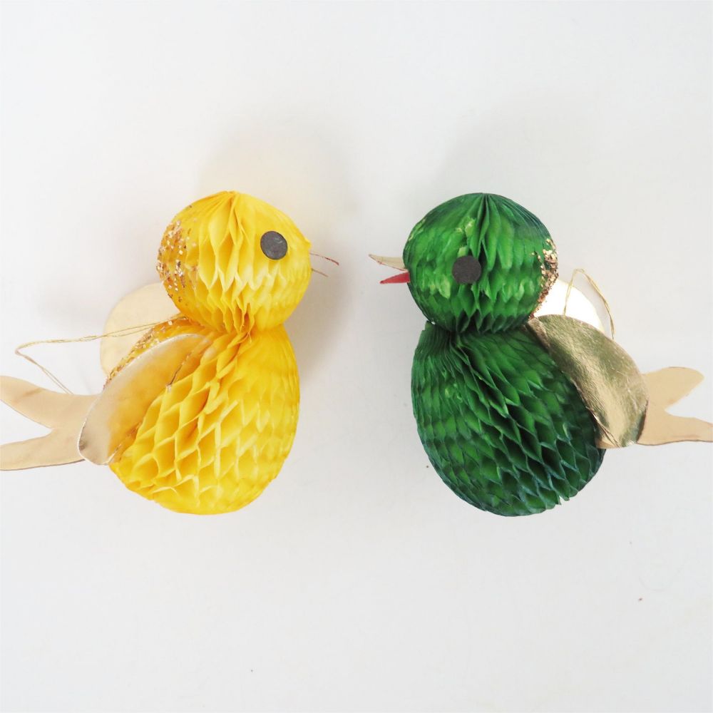 Christmas Bird Ornaments
