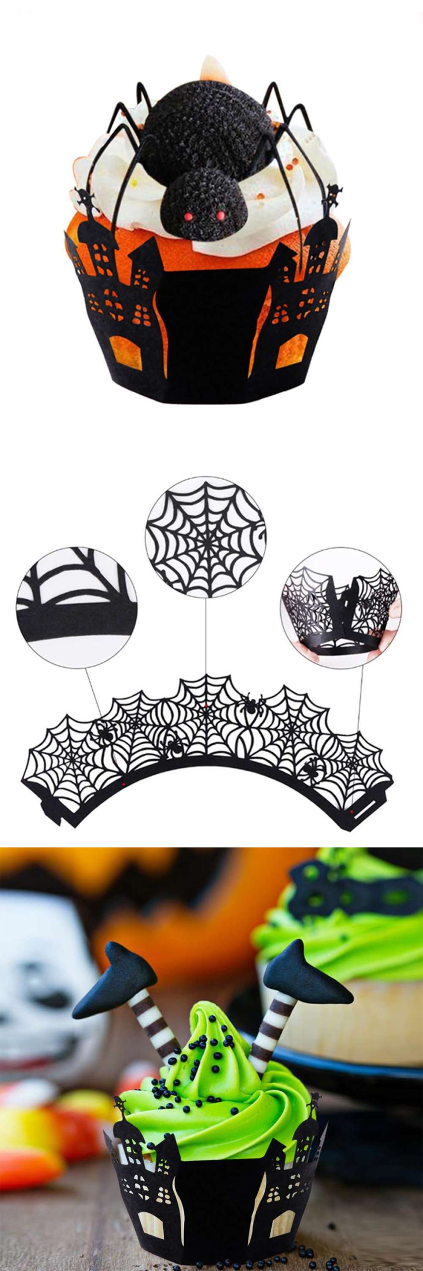 Cupcake Decoration Box Halloween Activity Supplies