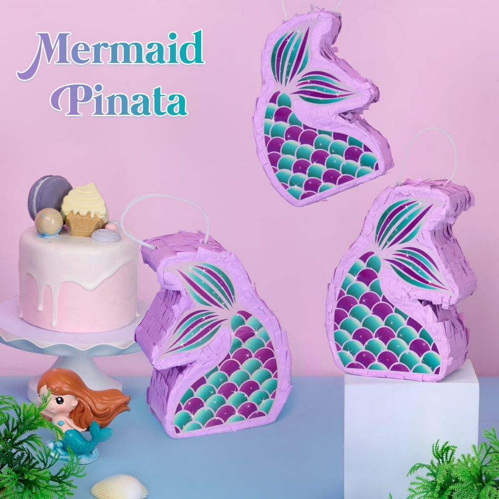 Mermaid Tail Pinatas Party Favors