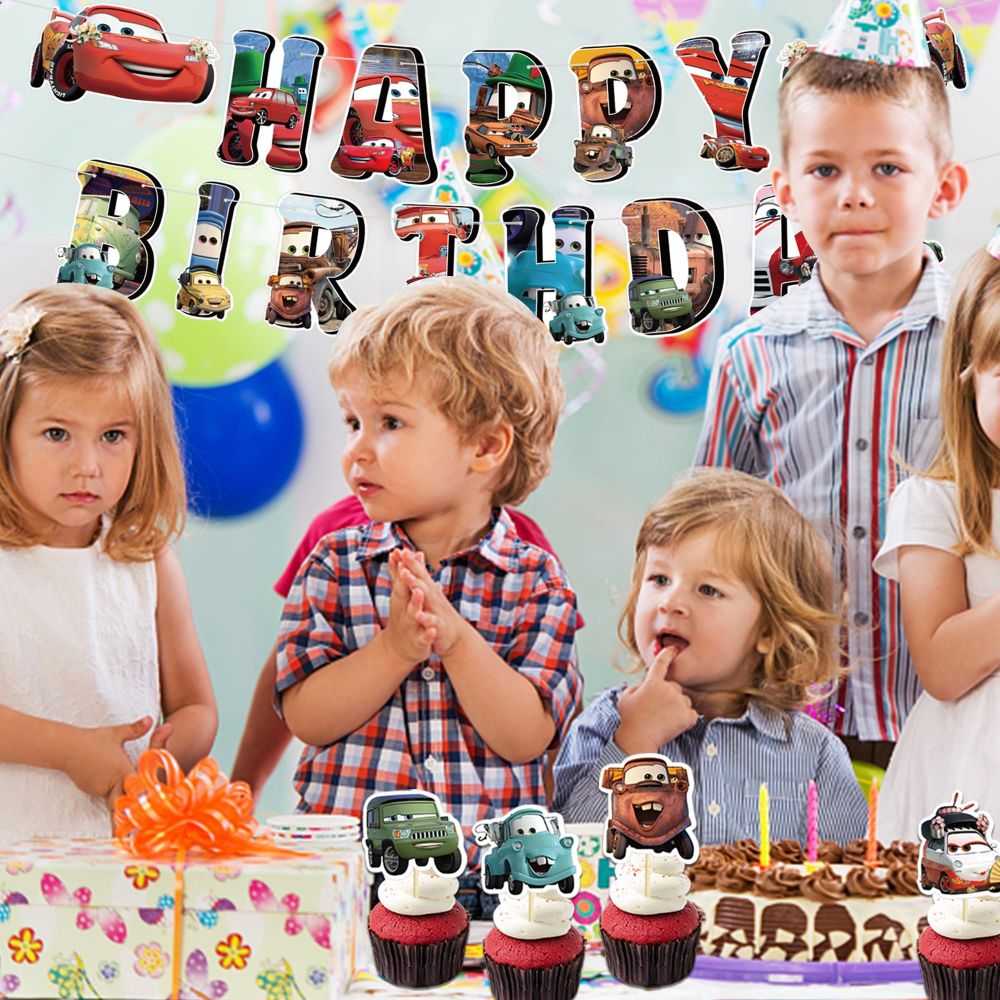 Race Cars Birthday Party Supplies for Boys