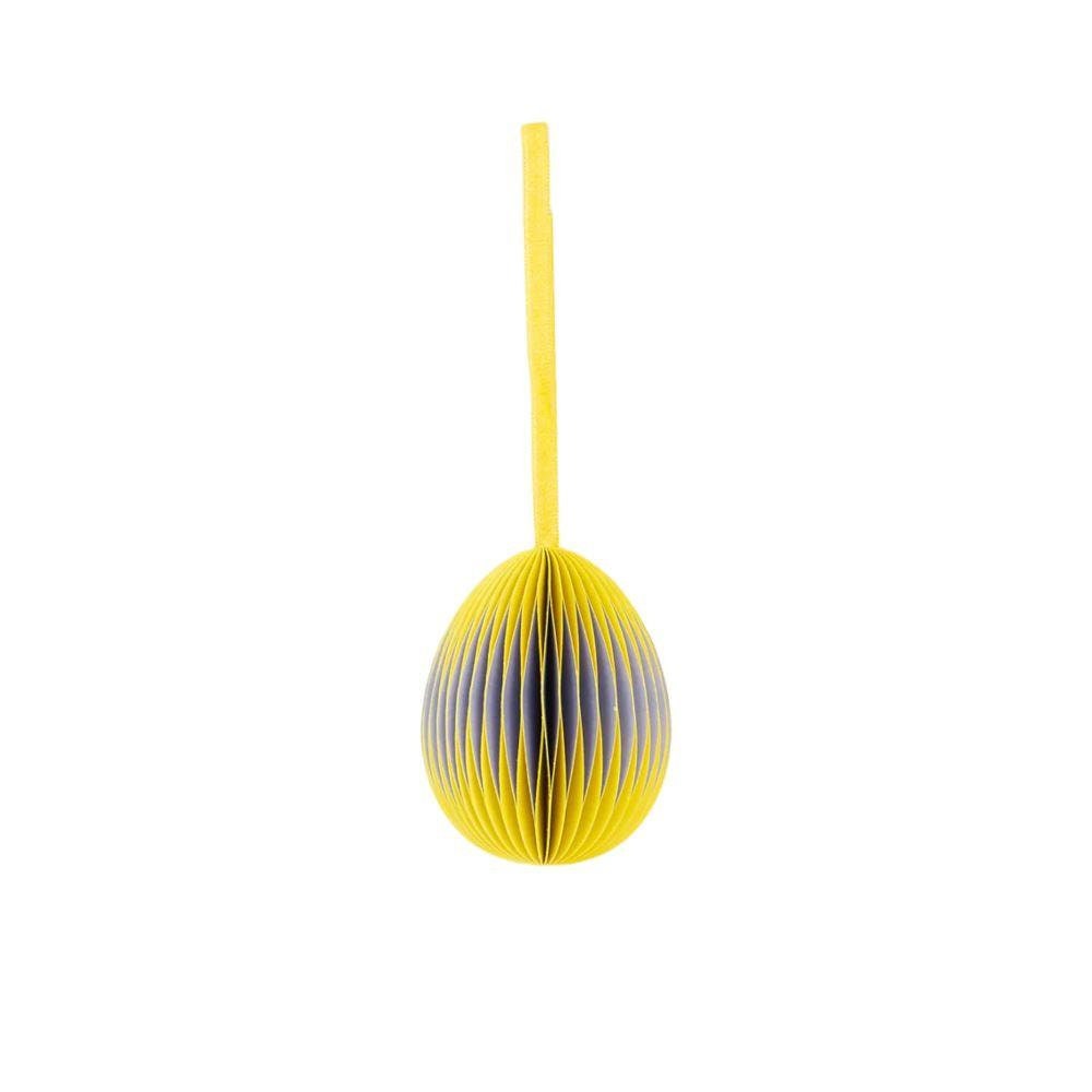 Yellow Small Hanging Honeycomb Decorative Eggs Reusable Honeycombs