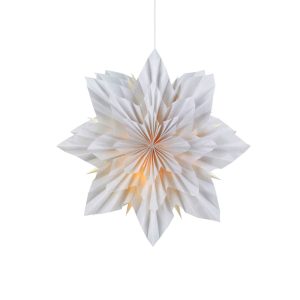 Sunbeauty 3D Handcrafted Paper Star Snowflake Fan With Factory
