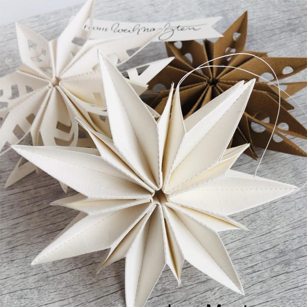 White Paper Star Christmas Star Decoration