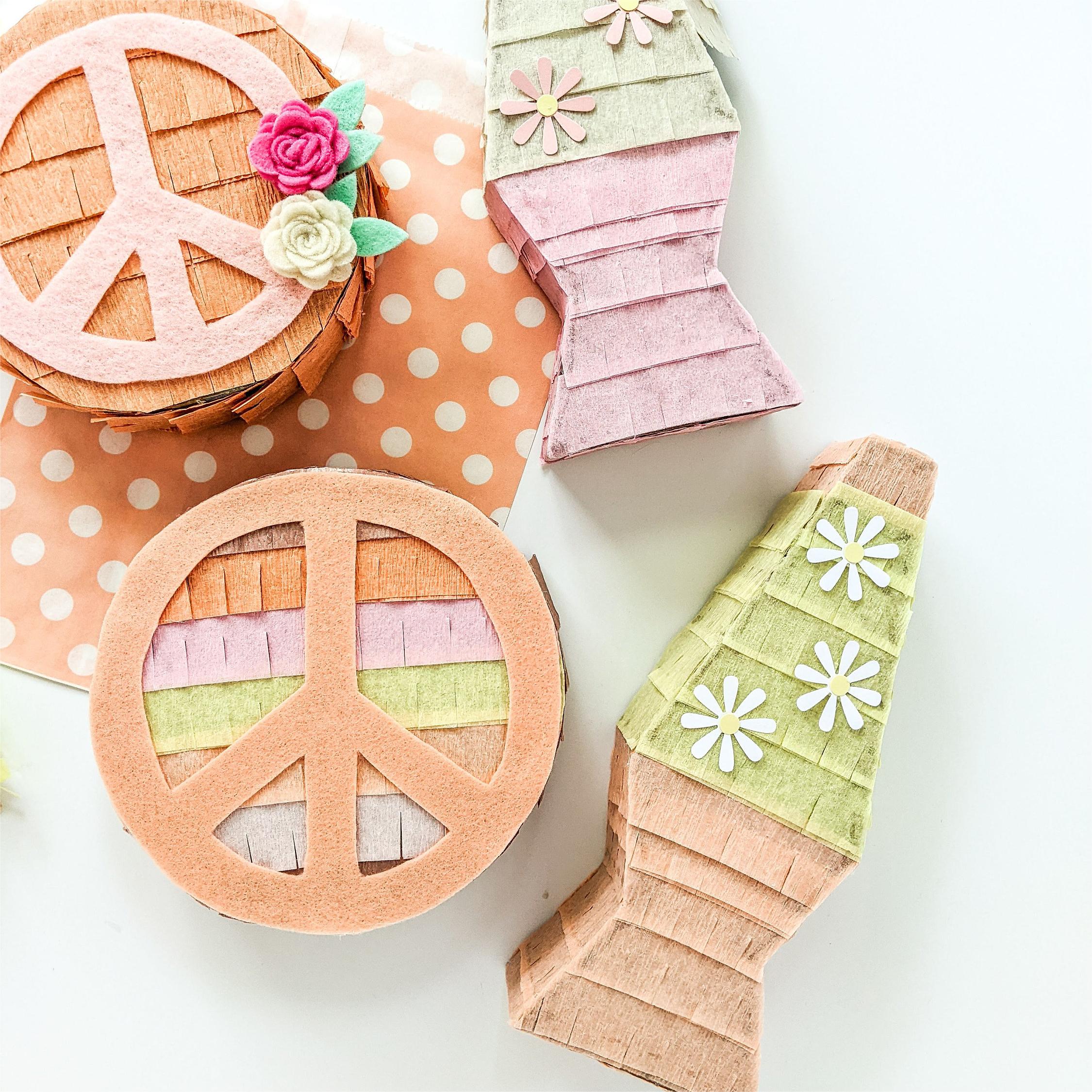 Bulk Personalized Mini Pinata Flower Party Favor