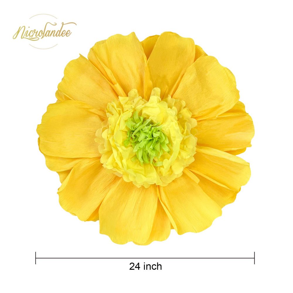 Large Crepe Paper Flowers 2