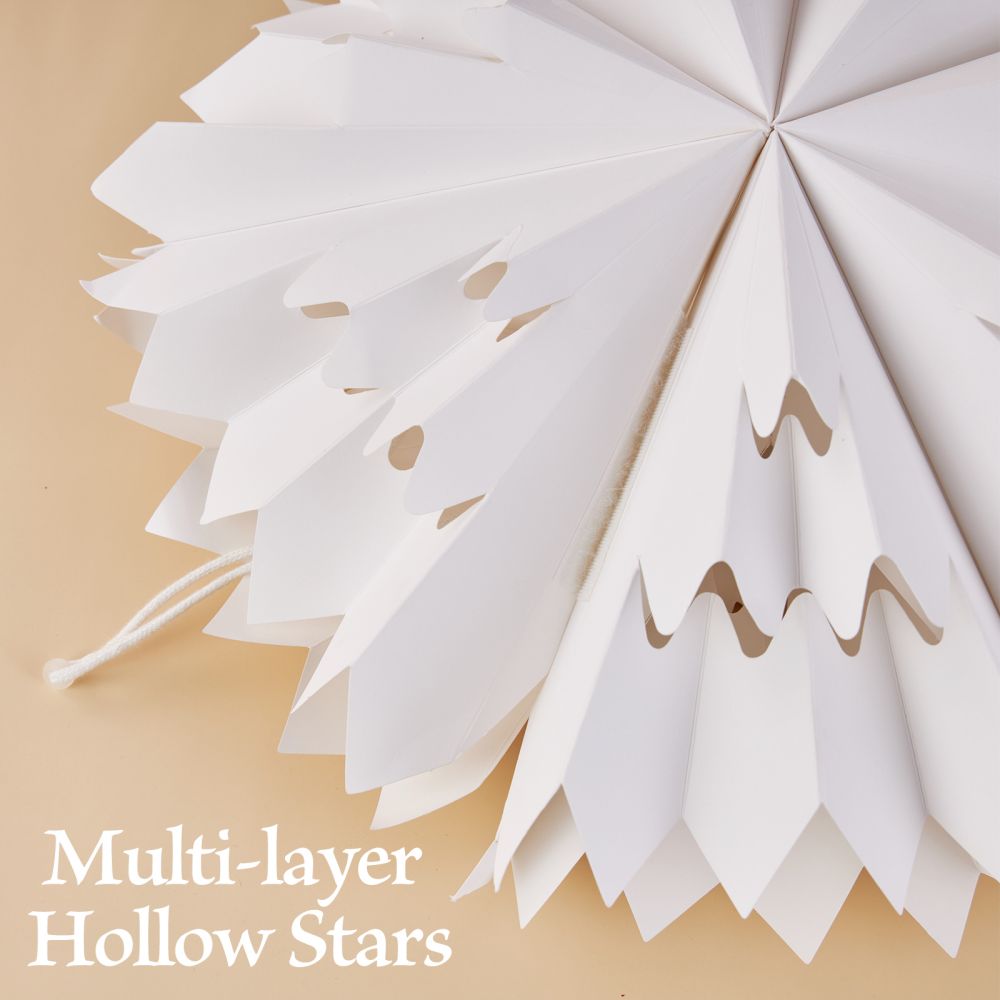 Multilayer Hollow Stars Wholesale for Wedding, Christmas