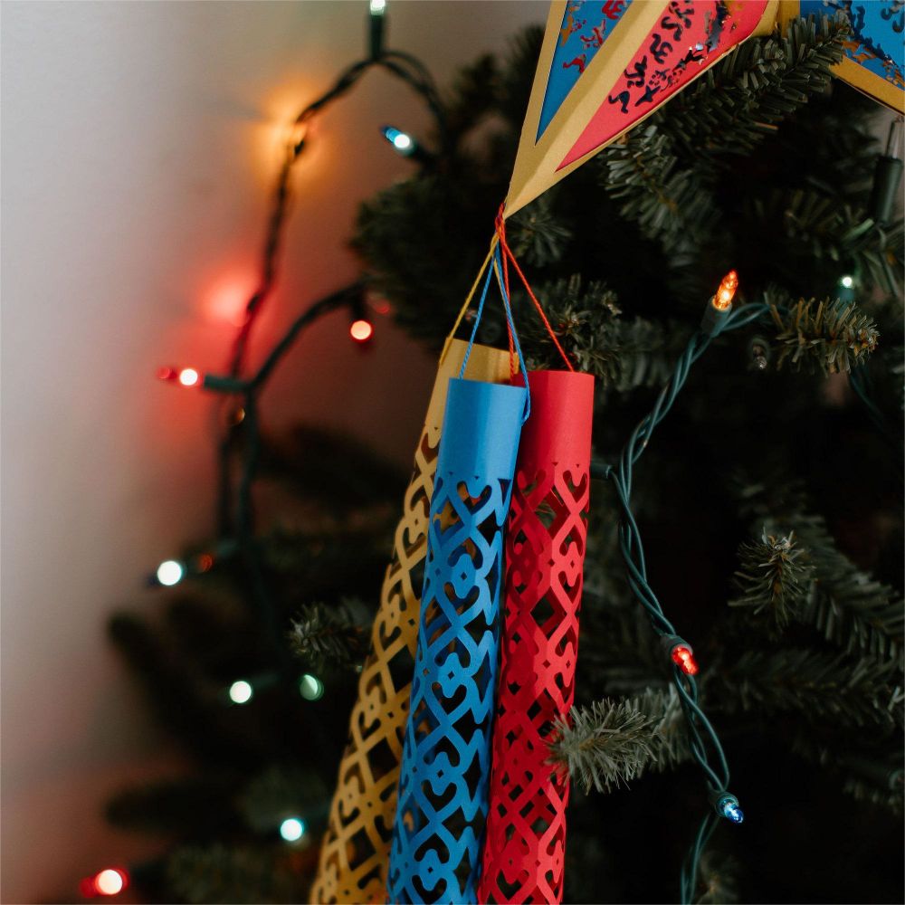 Paneled Environmentally-friendly Paper Lantern