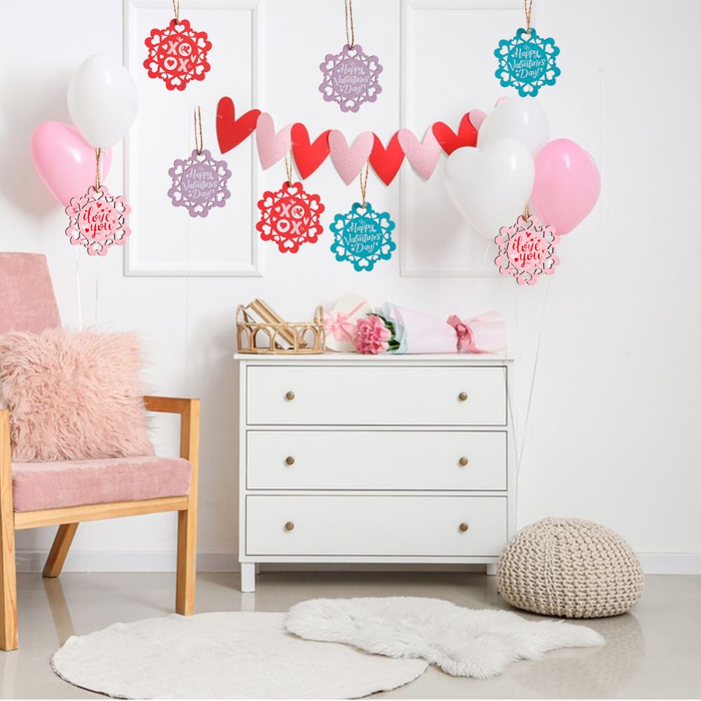 Wholesale Valentine's Day Paper Hanging Label Tag Ornaments