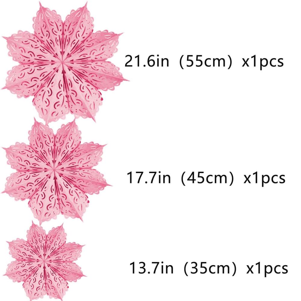 pink Lampshade Hanging Decor 4