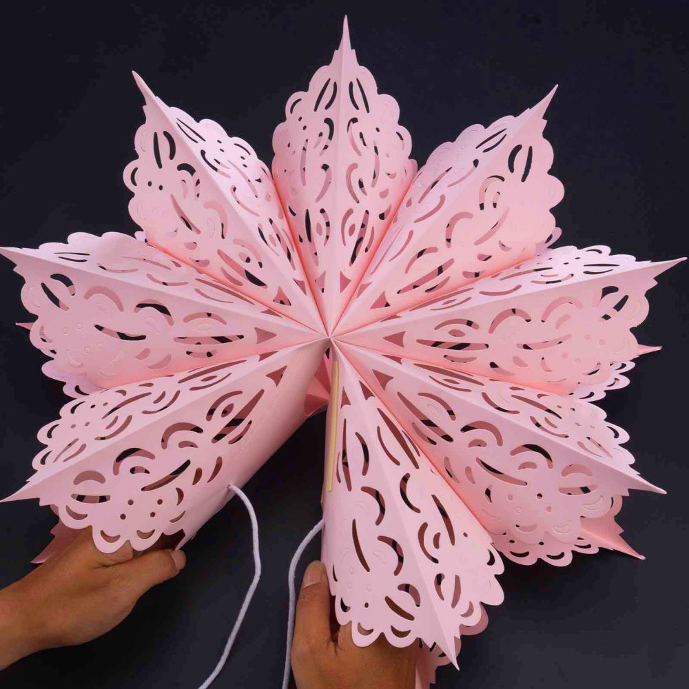 pink Lampshade Hanging Decor 5