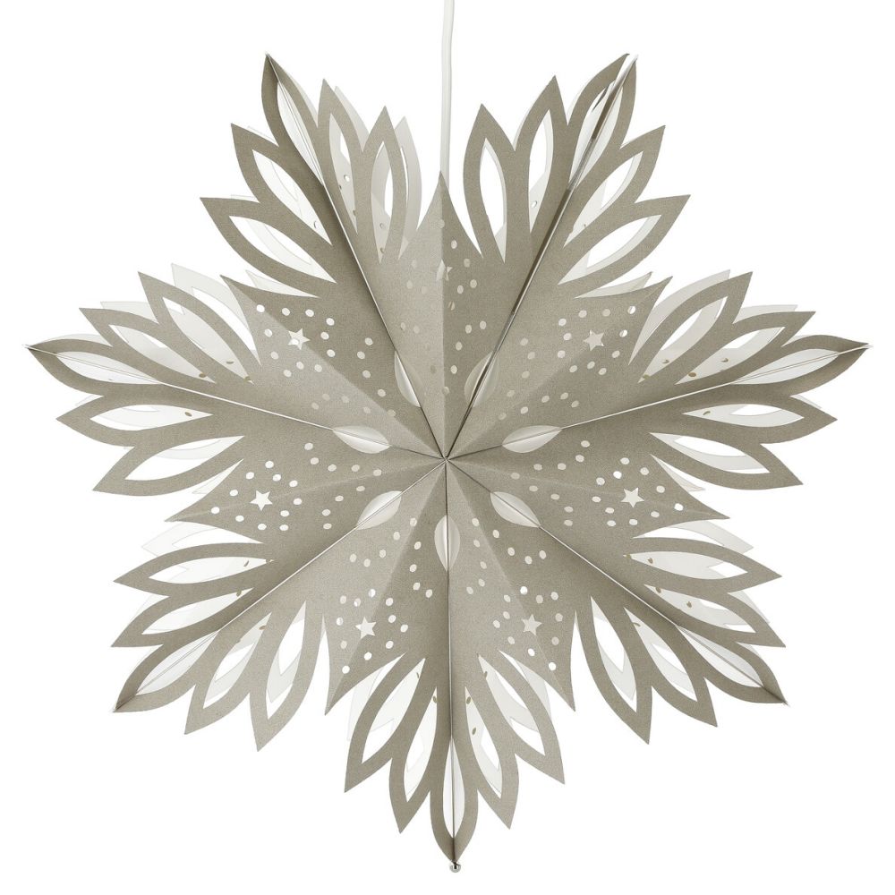 Bulk Custom Advent Star Snowflake Northern Lights