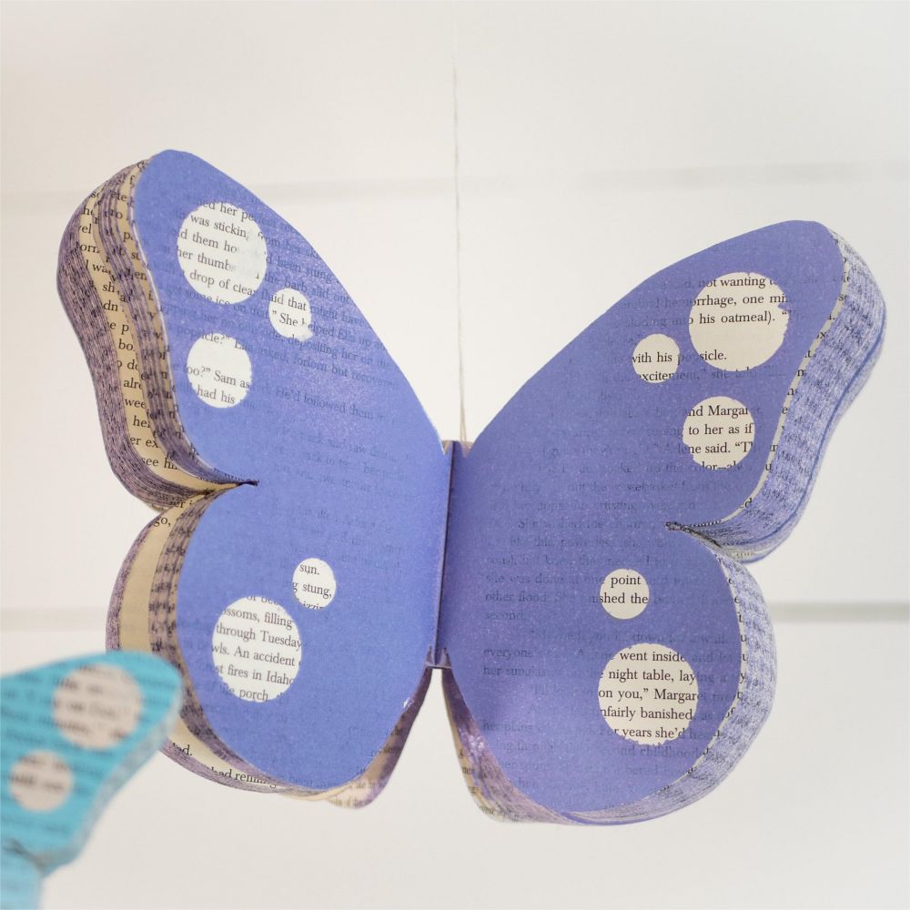 Butterfly Decor Butterfly Baby Shower Party Decorations Book Page Crafts