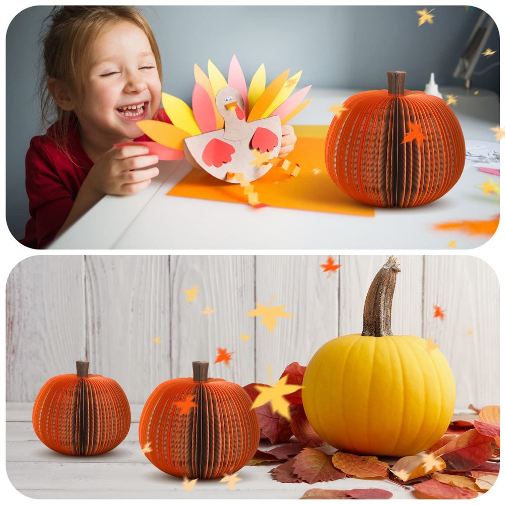 Fall Decor Book Pumpkins Handmade from a Book for Thanksgiving Party Gift