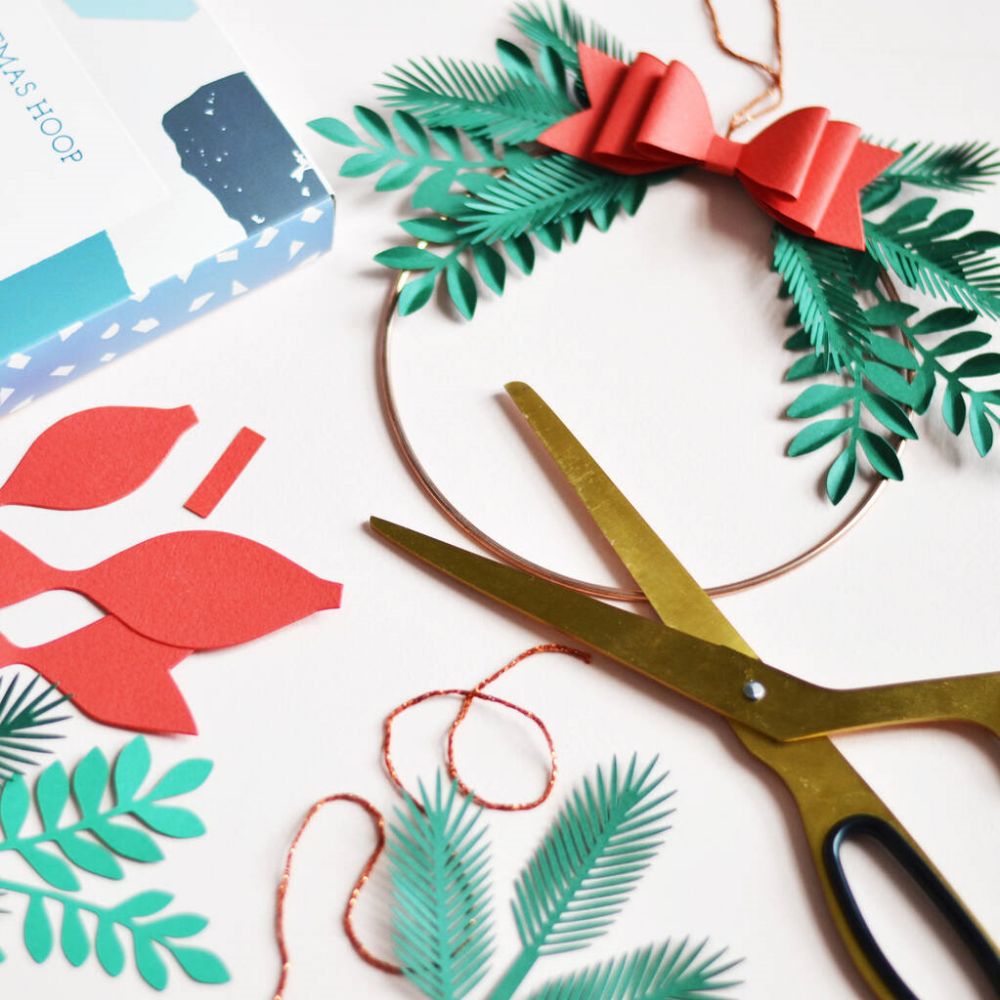 Festive Hoop Craft Kit