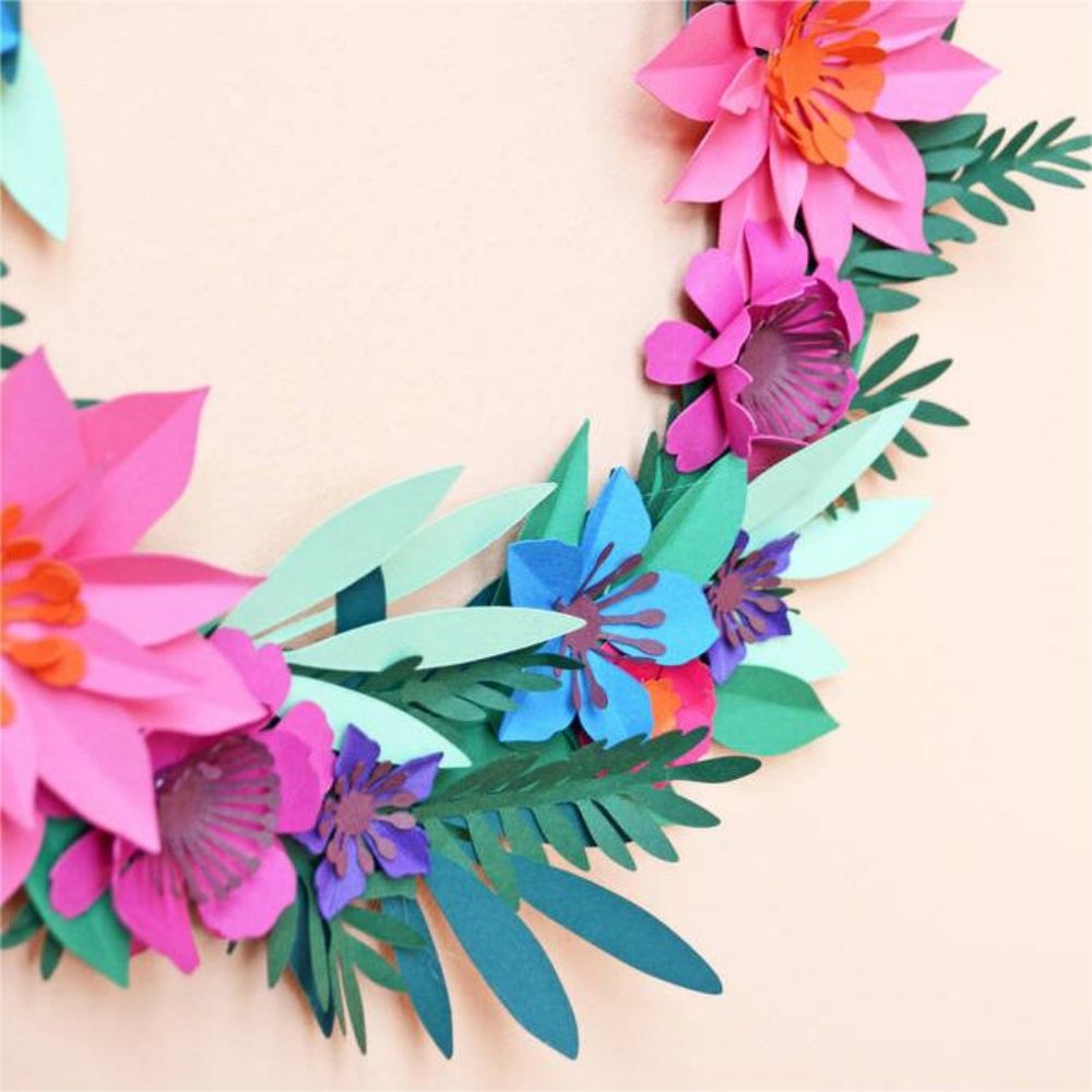 Paper Wreath Craft Kit